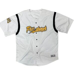 Dynasty Pittsburgh Pirates MLB Jersey White Stitched Logo Mens 2XL Dynasty Ser.